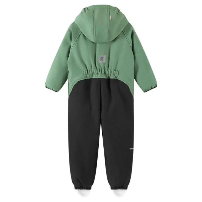 Combinaison softshell bébé Mjosa - Reima - Green Clay