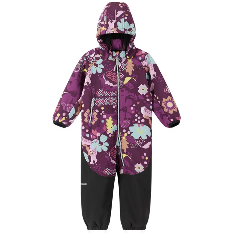 Combinaison softshell bébé Mjosa - Reima - Deep Purple