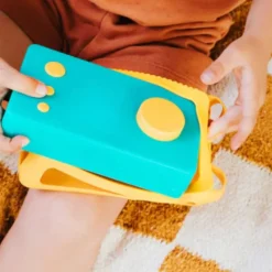 Coque pour boite à histoire Lunii - Jaune