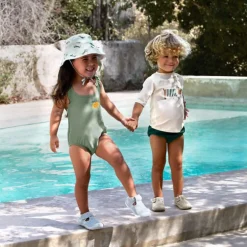 Couche de bain anti-fuite bébé - Lassig - Ocean vert