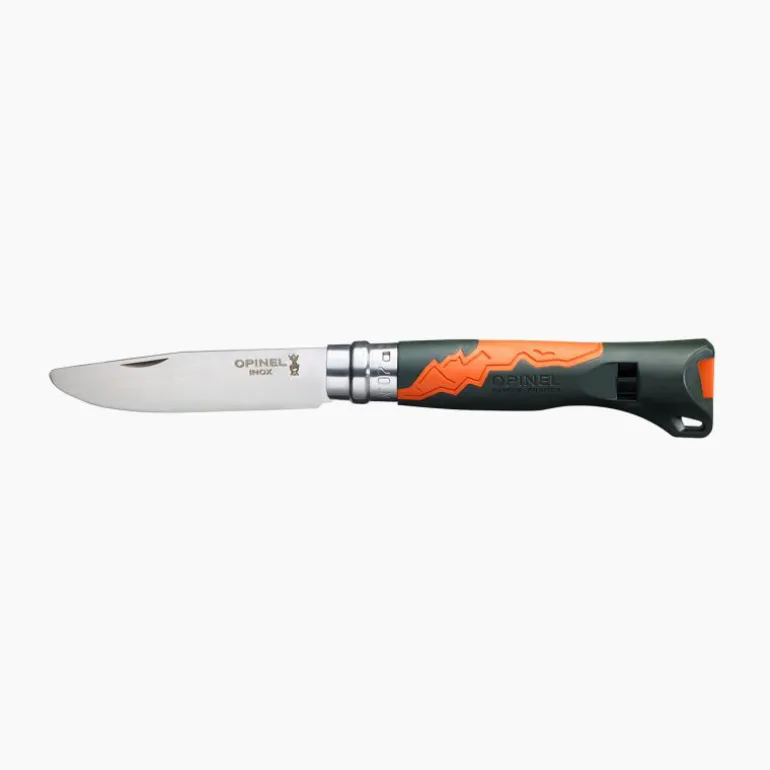 Couteau Outdoor Junior N°7 - Opinel - Kaki Orange