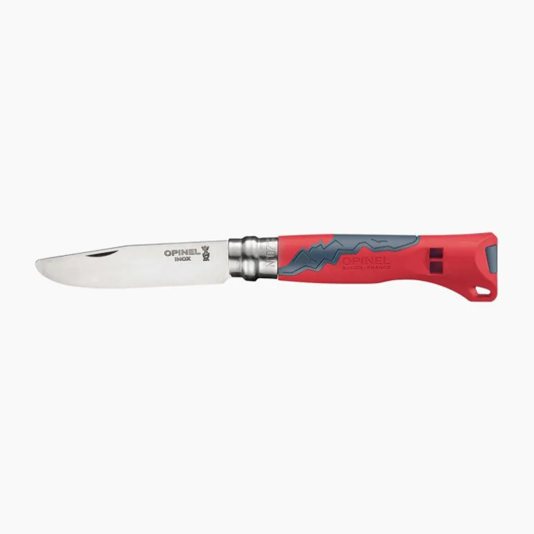 Couteau Outdoor Junior N°7 - Opinel - Rouge