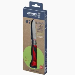 Couteau Outdoor Junior N°7 - Opinel - Rouge
