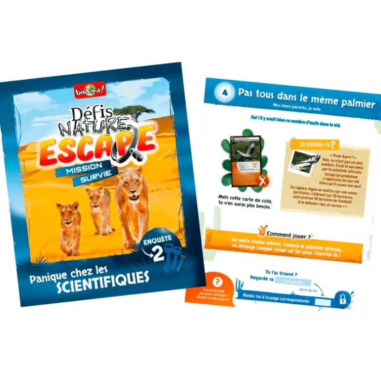Défi Nature Escape Mission Survie de Bioviva