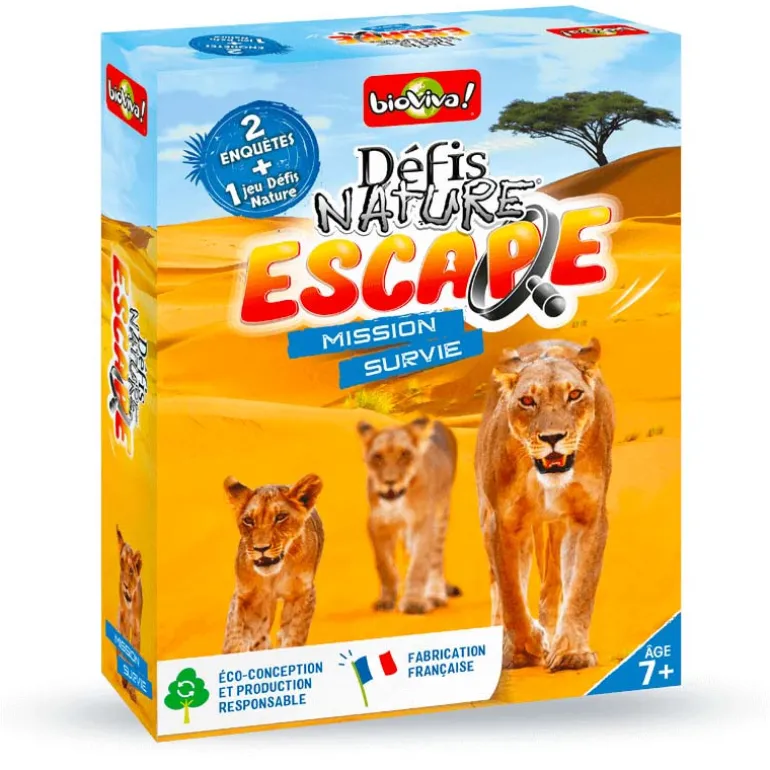 Défi Nature Escape Mission Survie de Bioviva