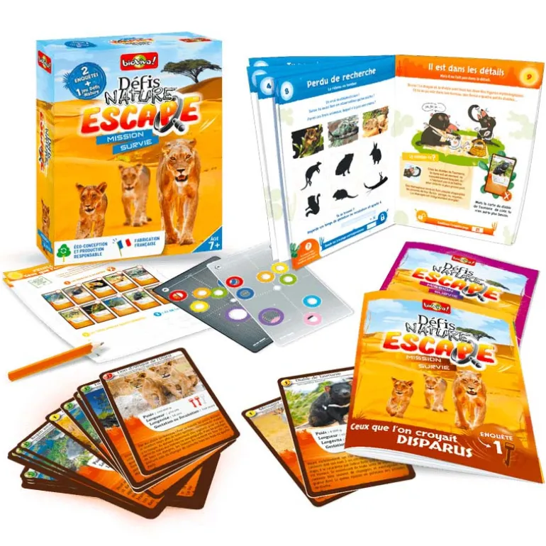 Défi Nature Escape Mission Survie de Bioviva