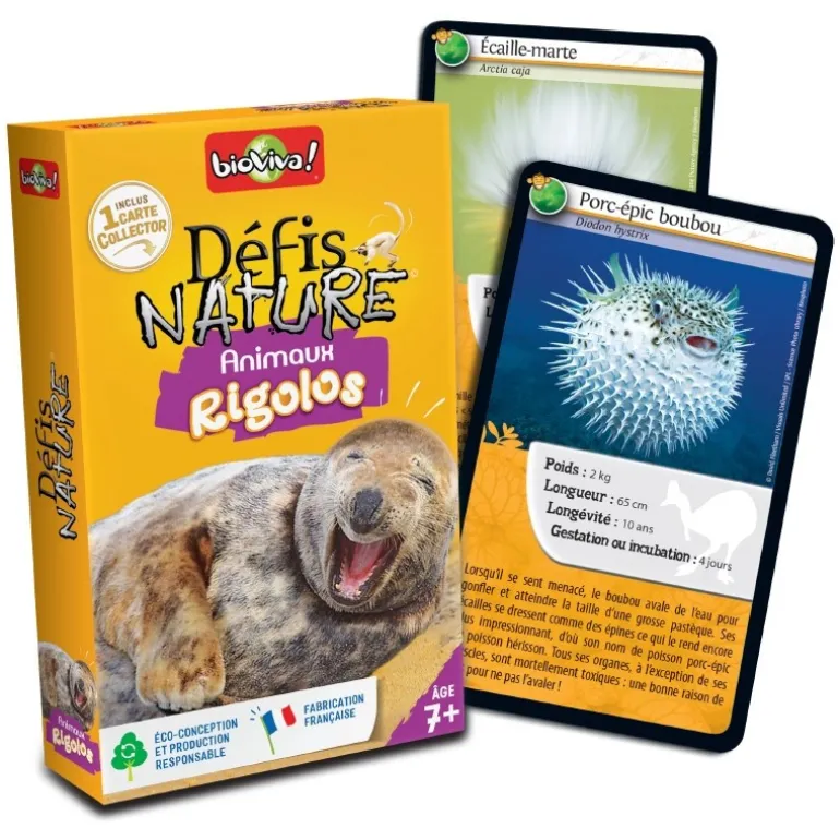 Défis nature - Animaux Rigolos - Bioviva