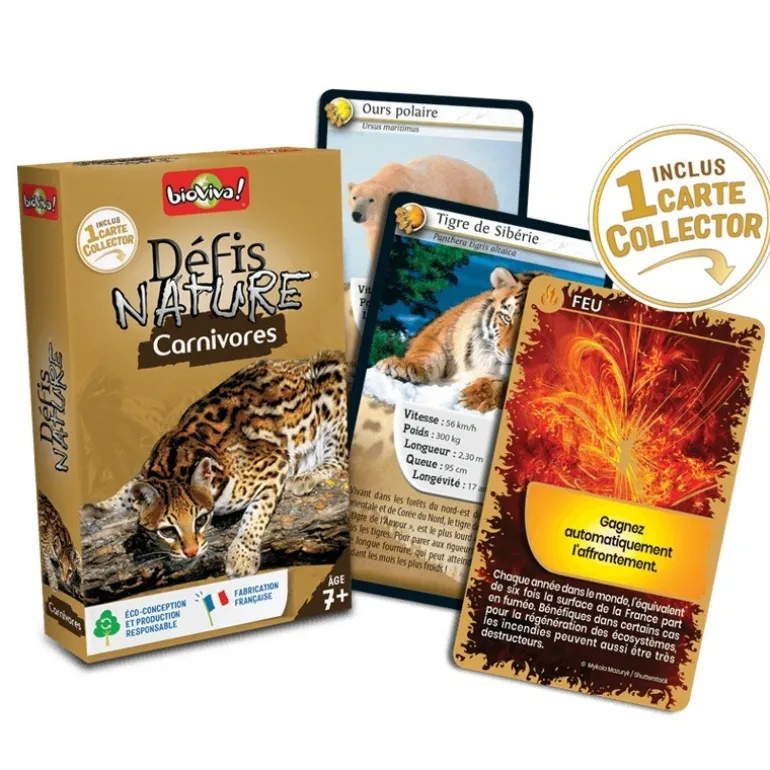 Défis nature - Carnivores - Bioviva