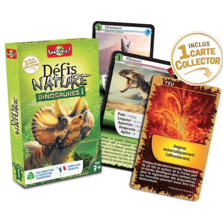 Défis nature - Dinosaures 1 - Bioviva