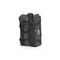 Duffle Mini Smögen 30L à 45L - MeroMero - Gris Anthracite / Cuir Beige