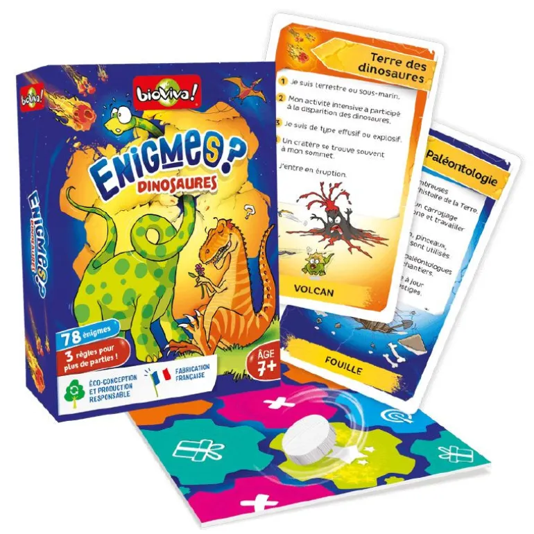 Enigmes Dinosaures - Bioviva
