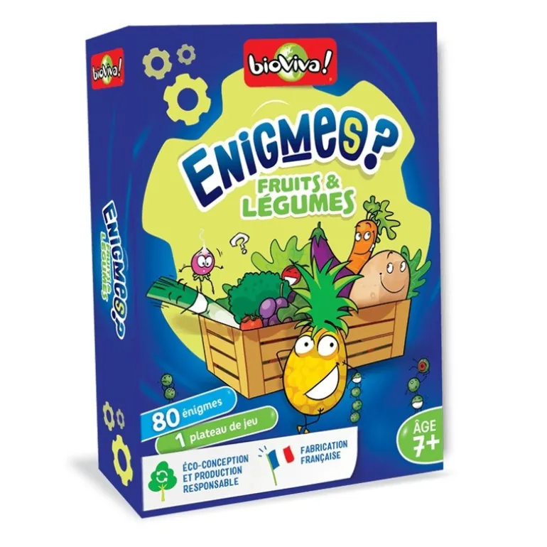 Enigmes Fruits et Légumes - Bioviva