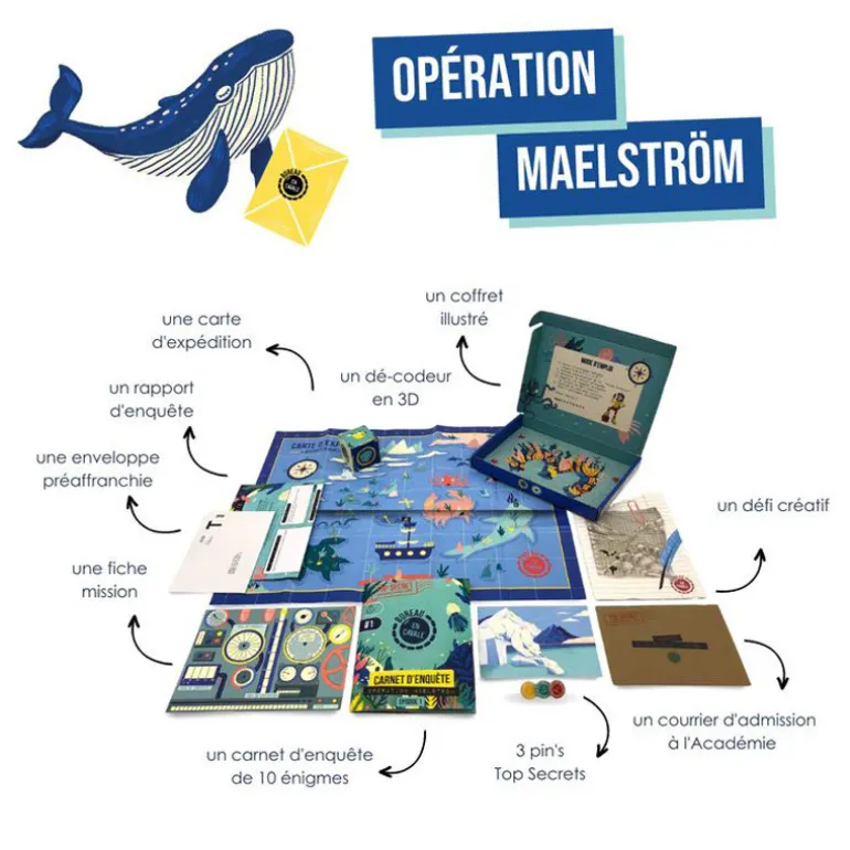 Enquête En cavale - Fonds marins