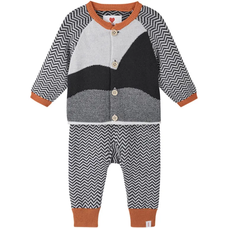 Ensemble merinos bébé - Set sieppo - Reima - Black