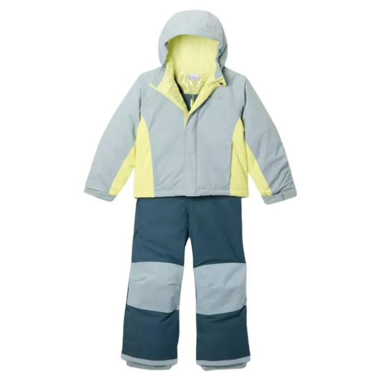 Ensemble neige enfant Columbia Buga - Crushed Blue / Neon Light / Everblue