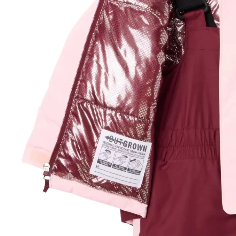 Ensemble neige enfant Columbia Buga - Satin Pink / Rich Wine