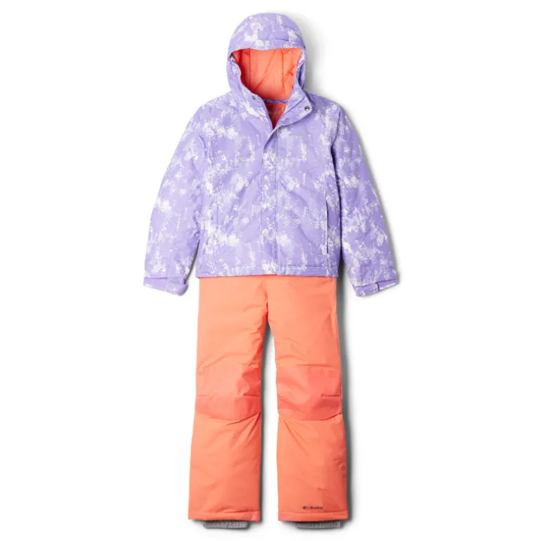 Ensemble neige enfant Columbia Buga - Paisley Purple Timberwild / Hot Coral