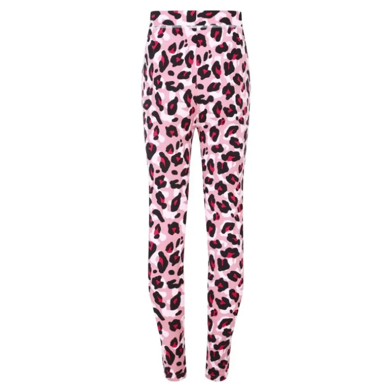 Ensemble sous-vêtements technique enfant Pow II - Dare 2B - Rose léopard