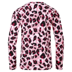 Ensemble sous-vêtements technique enfant Pow II - Dare 2B - Rose léopard