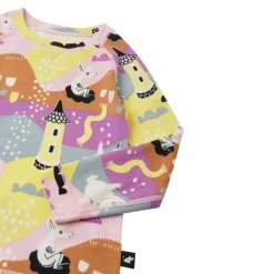 Ensemble thermique Moomin Trivsam Reima - Pale Rose