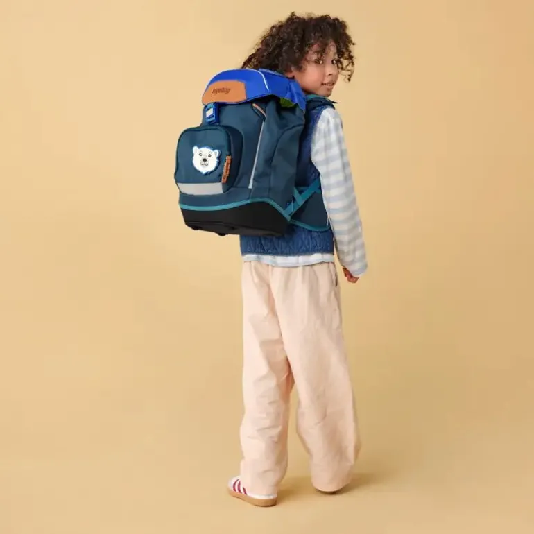 Ergobag Prime - cartable ergonomique CP et tout primaire - Green - Arctic ExplorBear