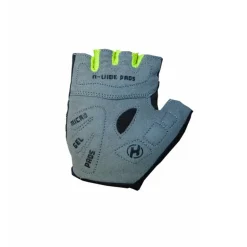 Gants courts vélo enfant - Haven - Vert/Noir