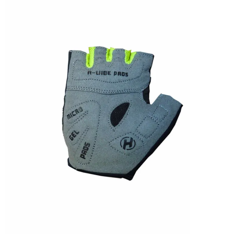 Gants courts vélo enfant - Haven - Vert/Noir