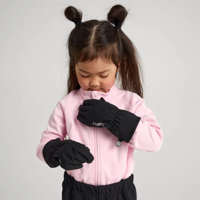Gants Softshell Tehden - Reima - Noir