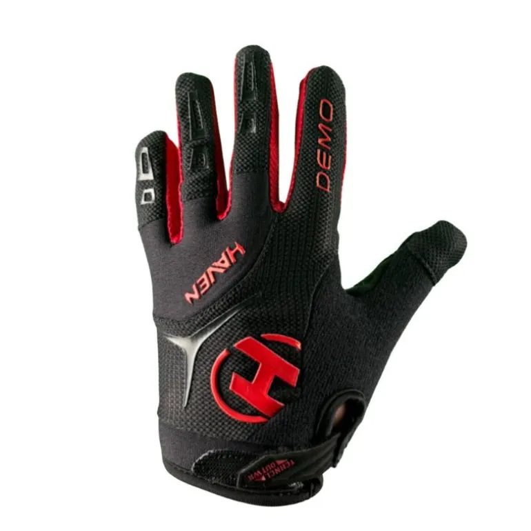 Gants velo enfant - Haven - Rouge/Noir