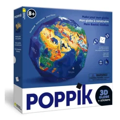 Globe à construire - Notre planète - Poppik