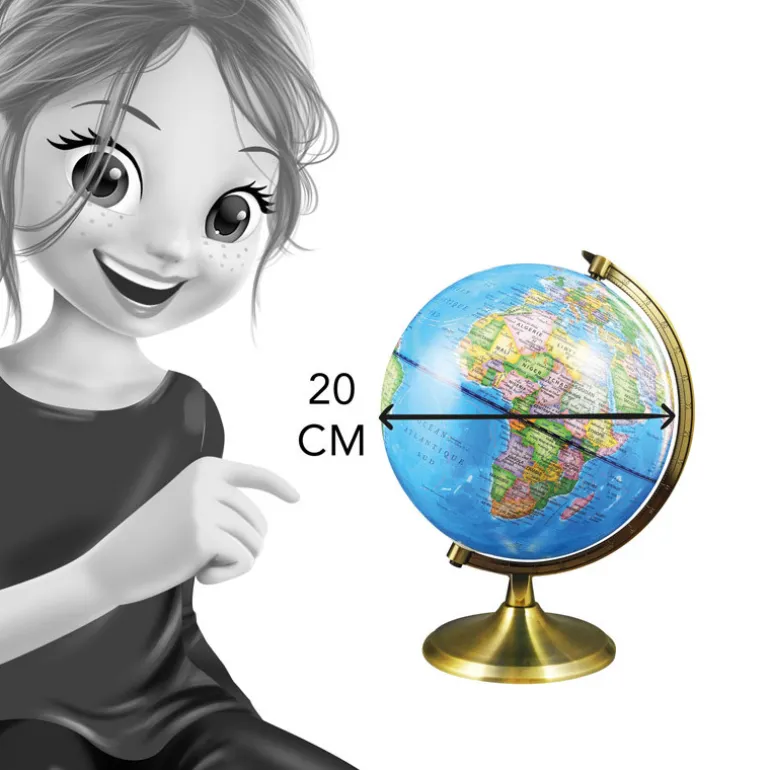 Globe terrestre - Buki