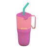 Gobelet isotherme avec paille - Rise Tumbler - Klean Kanteen - Pink Lemonade Kaleidoscope