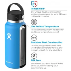Gourde inox isotherme - Hydroflask - 946 mL - Cascade