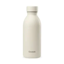 Gourde inox isotherme - Icon Matt 500 ml - Qwetch - Sable