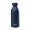 Gourde inox isotherme - Icon Matt 500 ml - Qwetch - Bleu Nuit