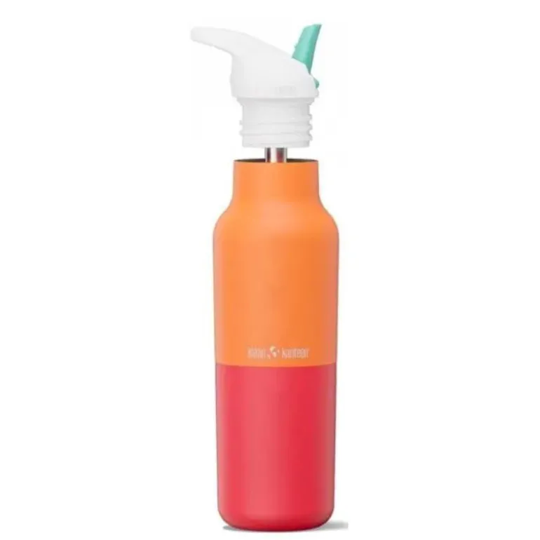 Gourde isotherme en inox recyclé 473 ml - Klean Kanteen - Marigold Keleidoscope