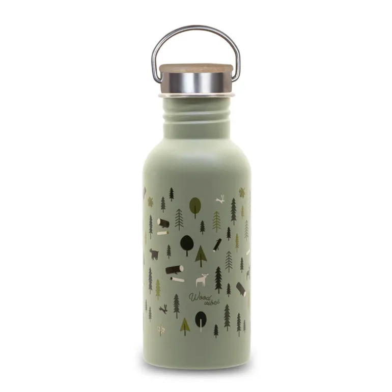 Gourde 500 ml Wood Vibes - Roadtyping