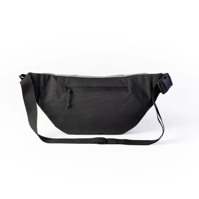 Grande sacoche banane HoïAn - MeroMero - Stone Grey/ Dark Grey / Sand