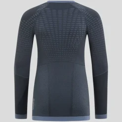Haut thermique enfant - Performance Warm kids - Odlo - India Ink / Folkstone Gray