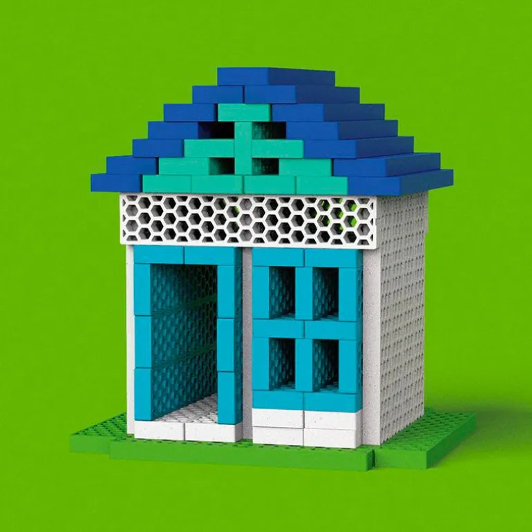 Hello Box Ocean Mix 100 briques - Bioblo