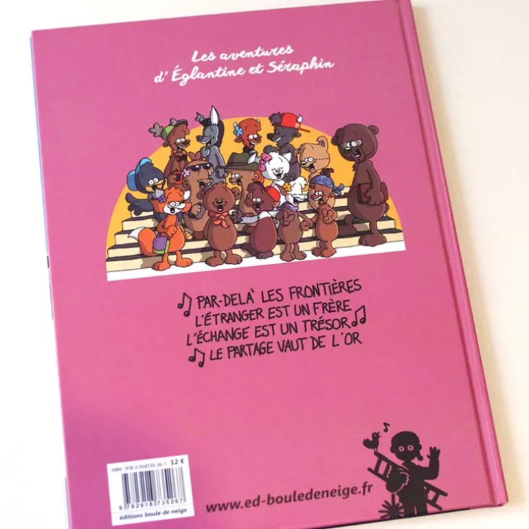 Helmut l'ami marmotte - BD - Là-haut sur la montagne