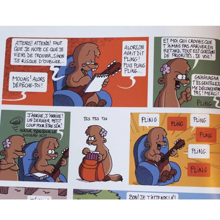 Helmut l'ami marmotte - BD - Là-haut sur la montagne