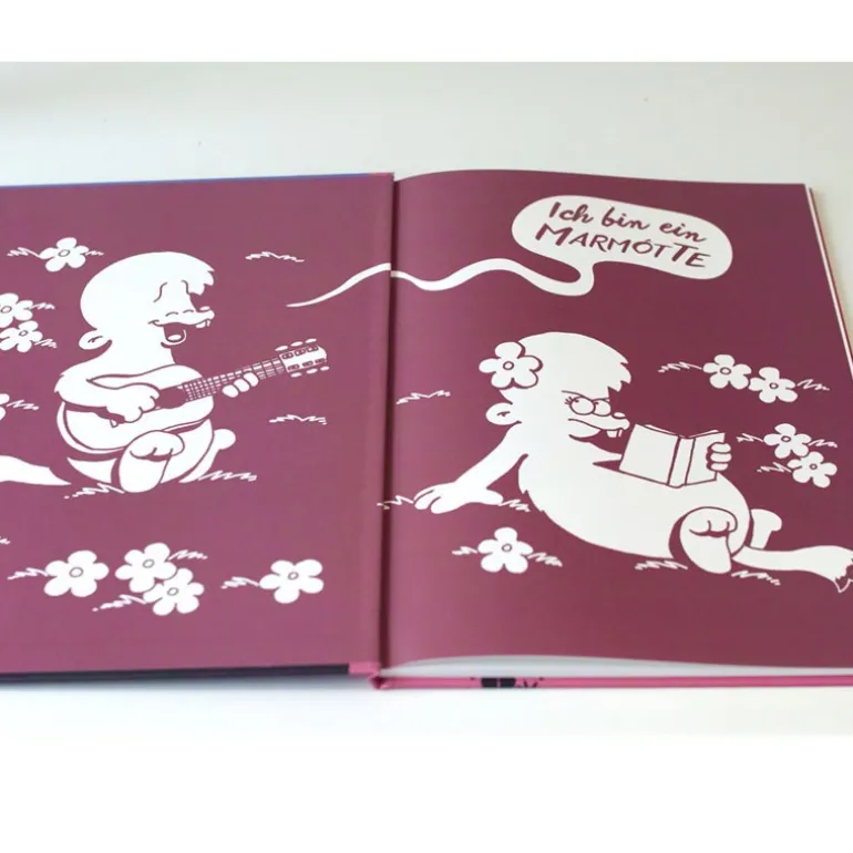 Helmut l'ami marmotte - BD - Là-haut sur la montagne