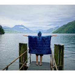 Honcho Poncho - Thermarest - Blue Woven Print