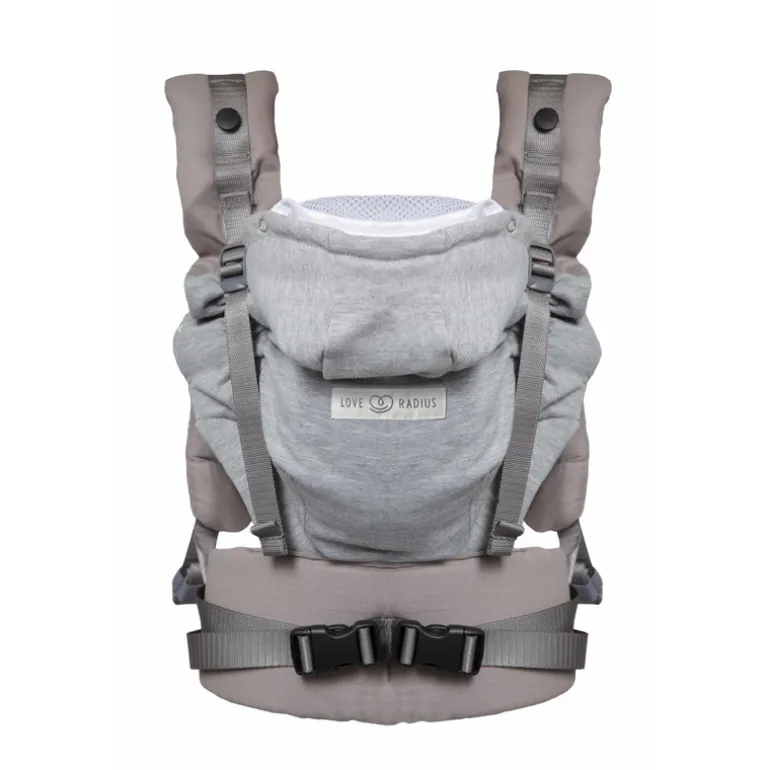 HoodieCarrier 2 - Love Radius - Gris Athlétique