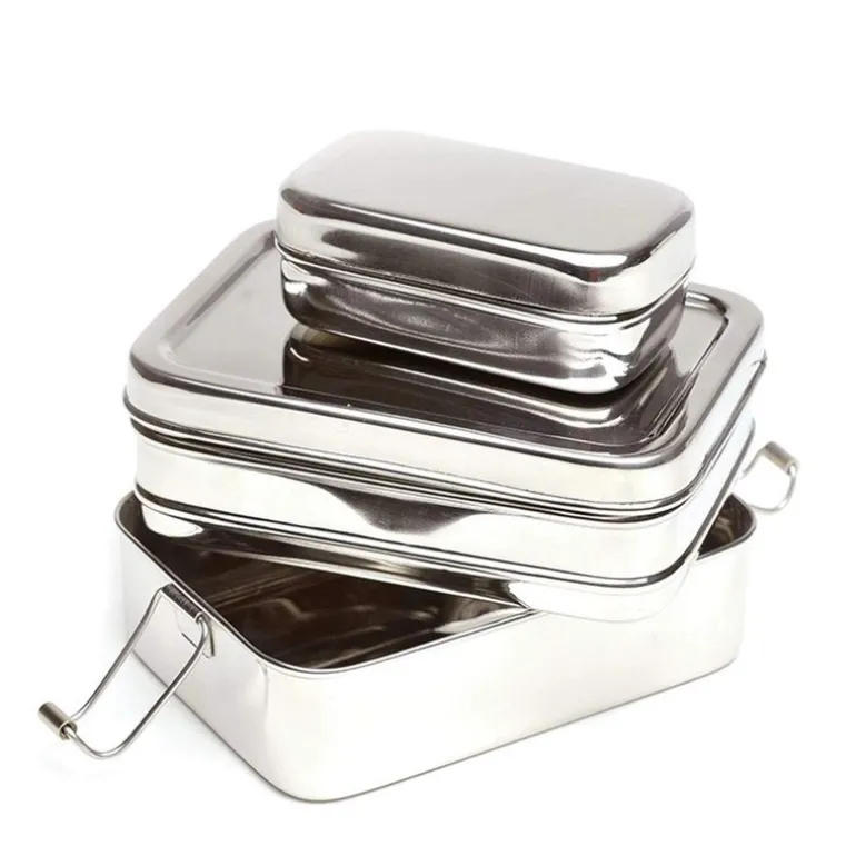 3 in 1 Classic- Bento inox - ECOlunchbox