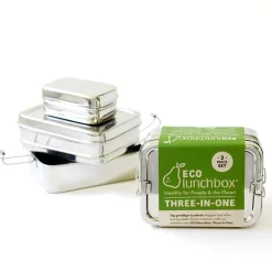 3 in 1 Classic- Bento inox - ECOlunchbox