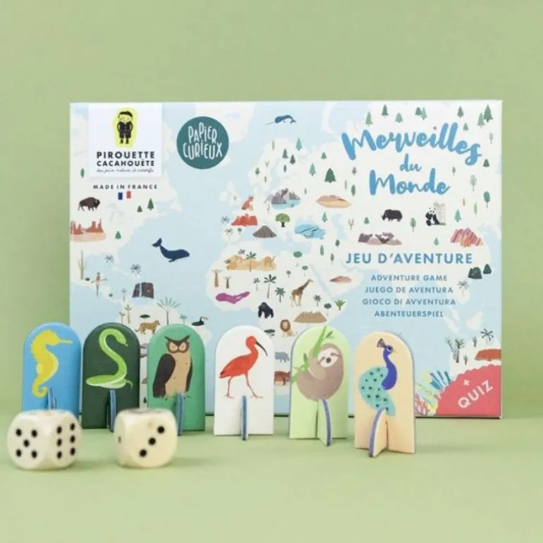 Jeu d’aventure - Merveilles du Monde - Pirouette Cacahouète