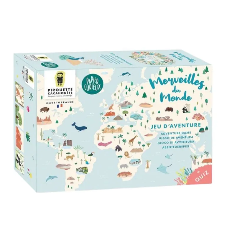 Jeu d’aventure - Merveilles du Monde - Pirouette Cacahouète