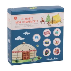 Jeu de mémoire, Je monte mon campement - Moulin Roty